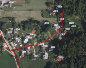 Spodnje Pirniče (S1-1) - trasa